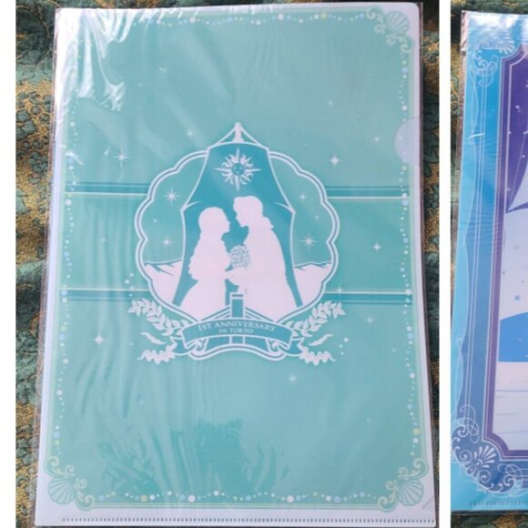 *5 for $20* Tokyo Disney Rapunzel Tangled Clear File - Picture 2 of 2